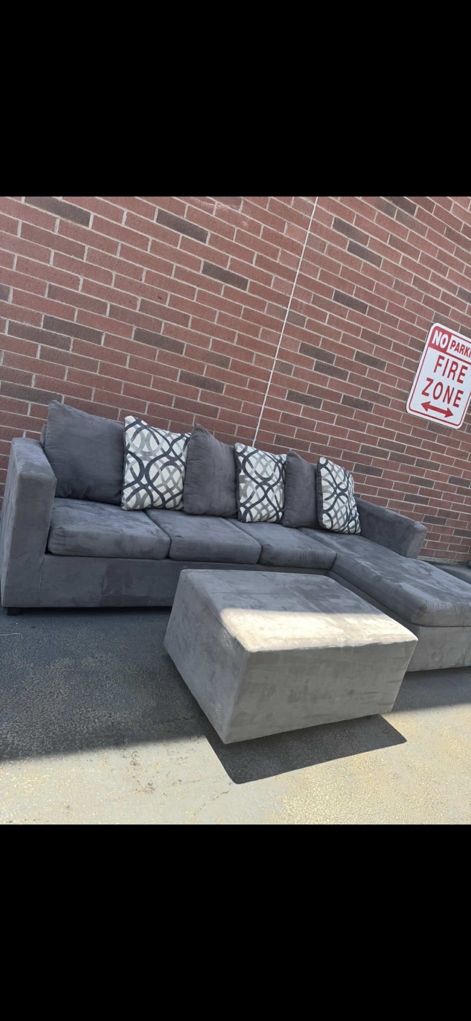awesome, Nice Grey Sectional Couch