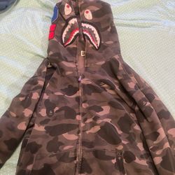 Dark Grey Bape Hoodie