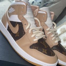 Custom Louis Vuitton Jordan’s 