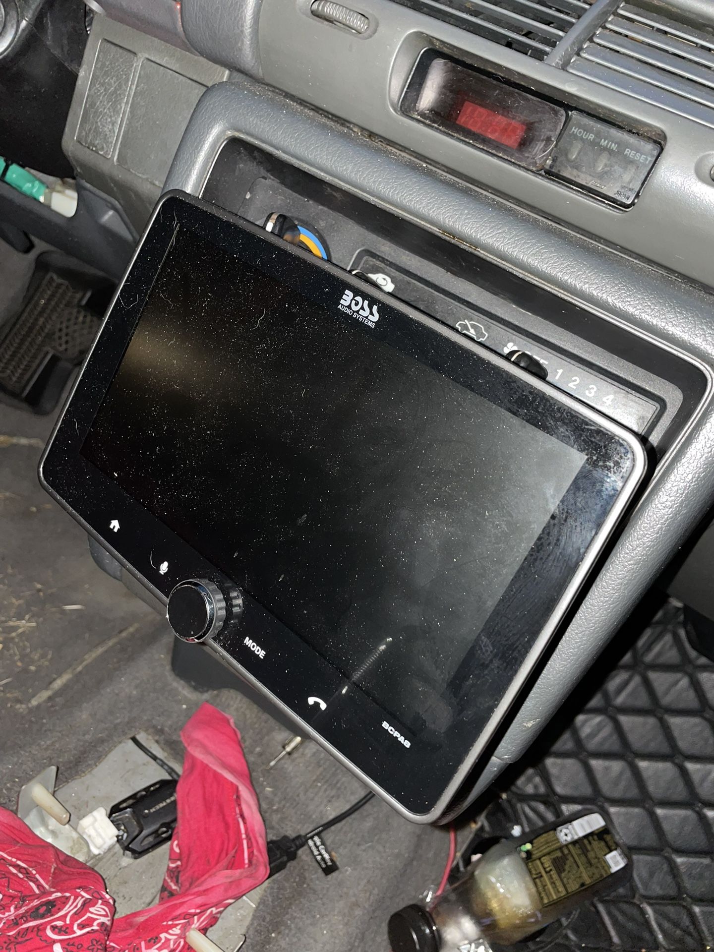 Boss Single Din With Apple Car Play