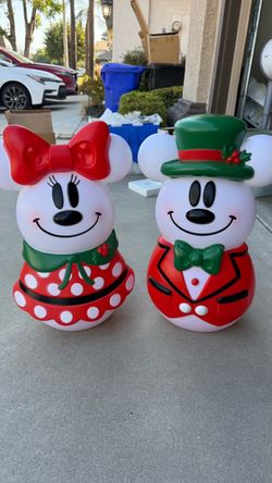 Light up Mickey and Minnie
