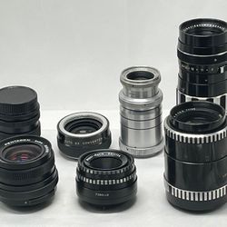 1960s/1970s German Vintage Lens Kit