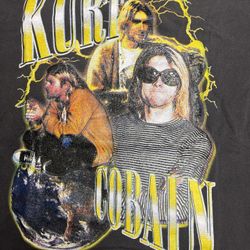 Nirvana/Kurt Cobain Modern Boot AOP Shirt - Size Large