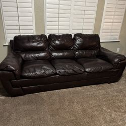 Leather Couches 