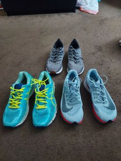Nike/Asics athletic shoes women's Size 9