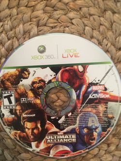 Xbox 360 marvel ultimate alliance
