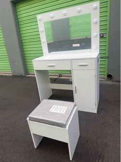White Vanity