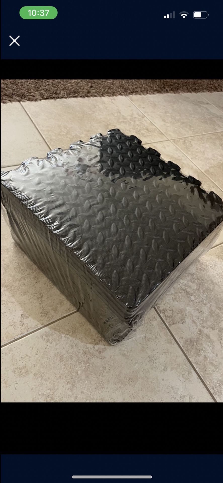 $70 20 Foam Tiles 12x12 Inches