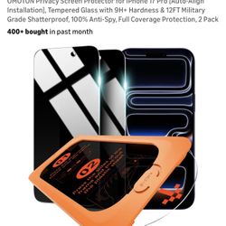 iPhone 17 Pro Privacy Screen Protector (Amazon)