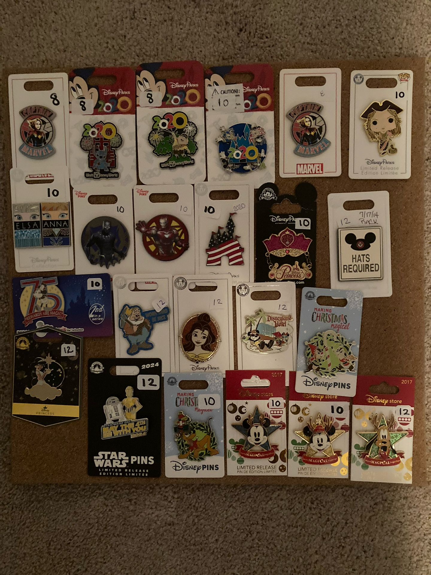 Disney Rack Pins (read desc.)
