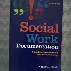 SUNY ESU Social Work Documentation Textbook 