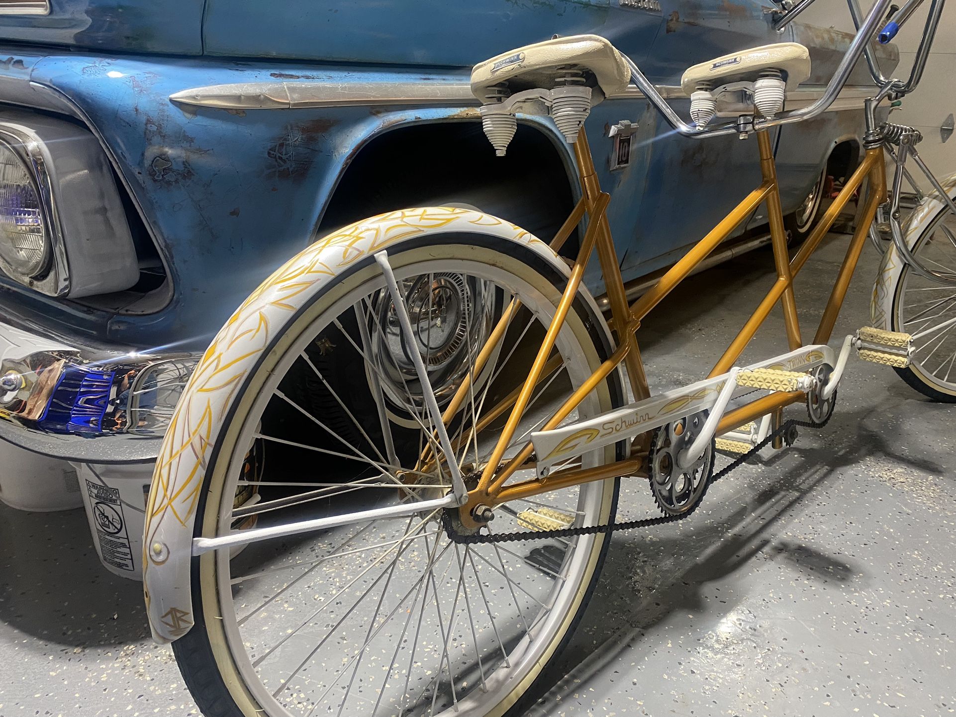 Tandem lowrider bike sales