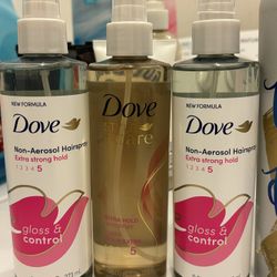 Dove Hairsprays 