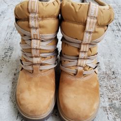Timberland 650 Nubuck Leather Sherpa Lined Boots