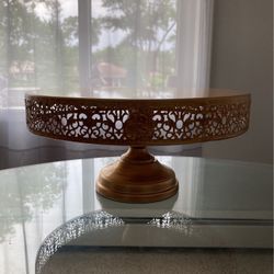 Gold Cake Stand 