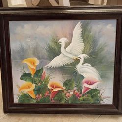Decorative Painting Framed