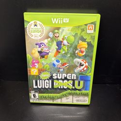 New Super Luigi U (Nintendo Wii U, 2013) Tested & Working CIB