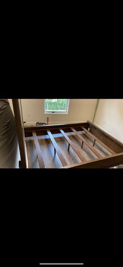 A.R.T Furniture Stockyard Queen Panel Bed Frame In Oak