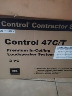 JBL Control 47C/T In-Ceiling Loudspeaker System