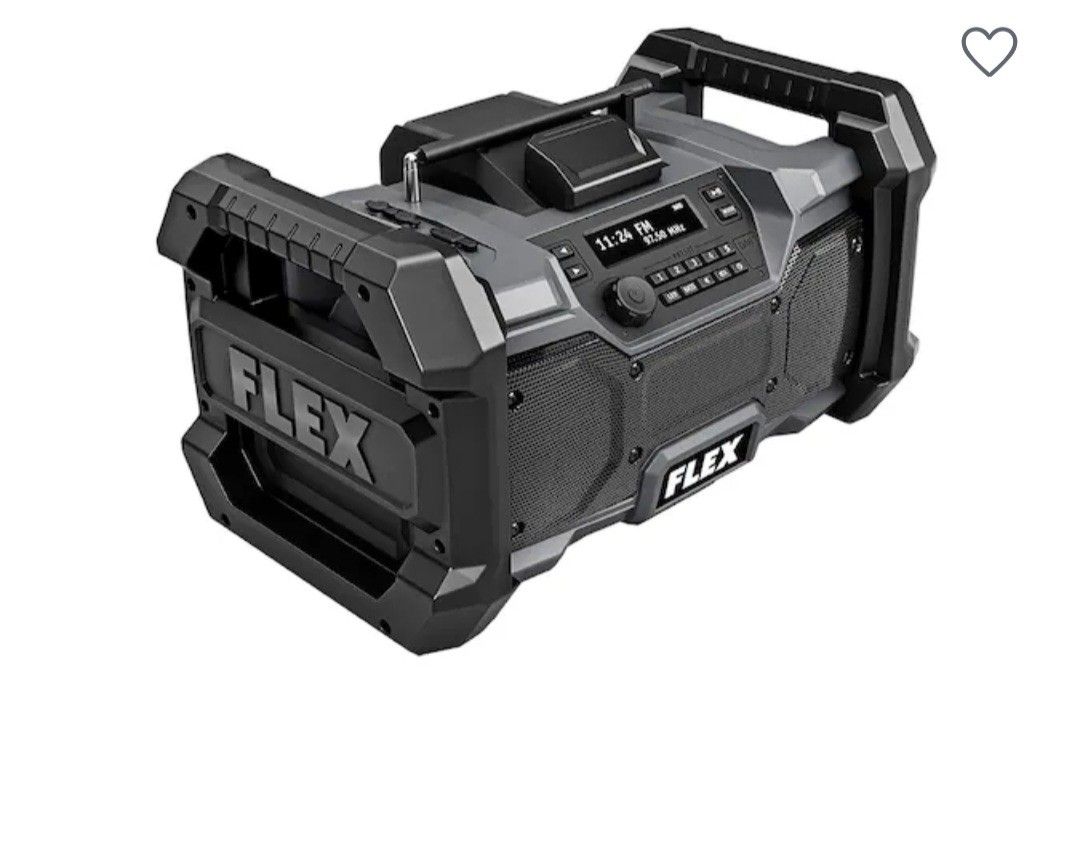 FLEX Pro Combo - Jobsite Radio + 24V Brushless Drill with Turbo Mode