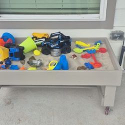 Sand Box With Toys