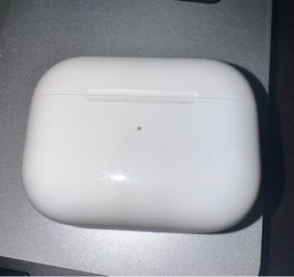AirPods Pro case and left AirPod