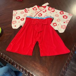 Toddler Girl’s Kimono Outfit