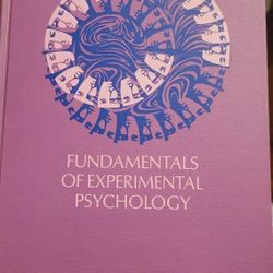 Hardback book fundamentals of psychology