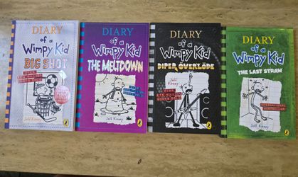 Diary of a Wimpy Kid 4-Book Set