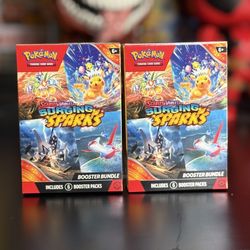 Pokemon Surging Sparks 2 Booster Bundles 