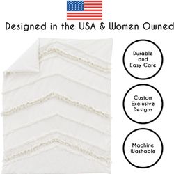 Crib Quilt And Skirt