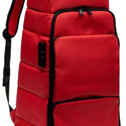 Anti Theft Urban Backpack, 28L Travel Backpack Fits 15 Inch Laptop, Waterproof Carry On Backpack For Women Ski, Camping, Hiking

