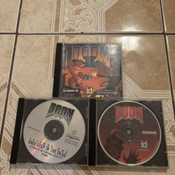 DOOM Game 3 CD's Bundle 
