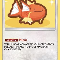 DITTO-KARP Pokémon card