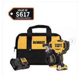 DEWALT 15° Coil Roofing Nailer Kit NEW