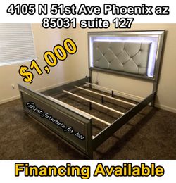 King size bed frame brand new