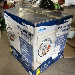Haier Dorm refrigerator new in box 1.8 cu ft. white.