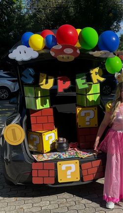 Super Mario - Trunk or Treat set