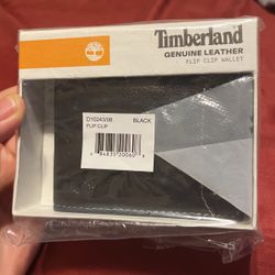 black leather wallet