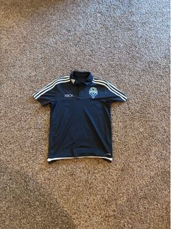 Adidas Seattle Sounders FC Climalite Xbox Polo Shirt Size M