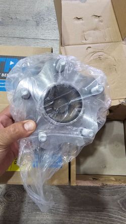 TRQ 4 Piece front and rear wheel bearings & hub assembly set