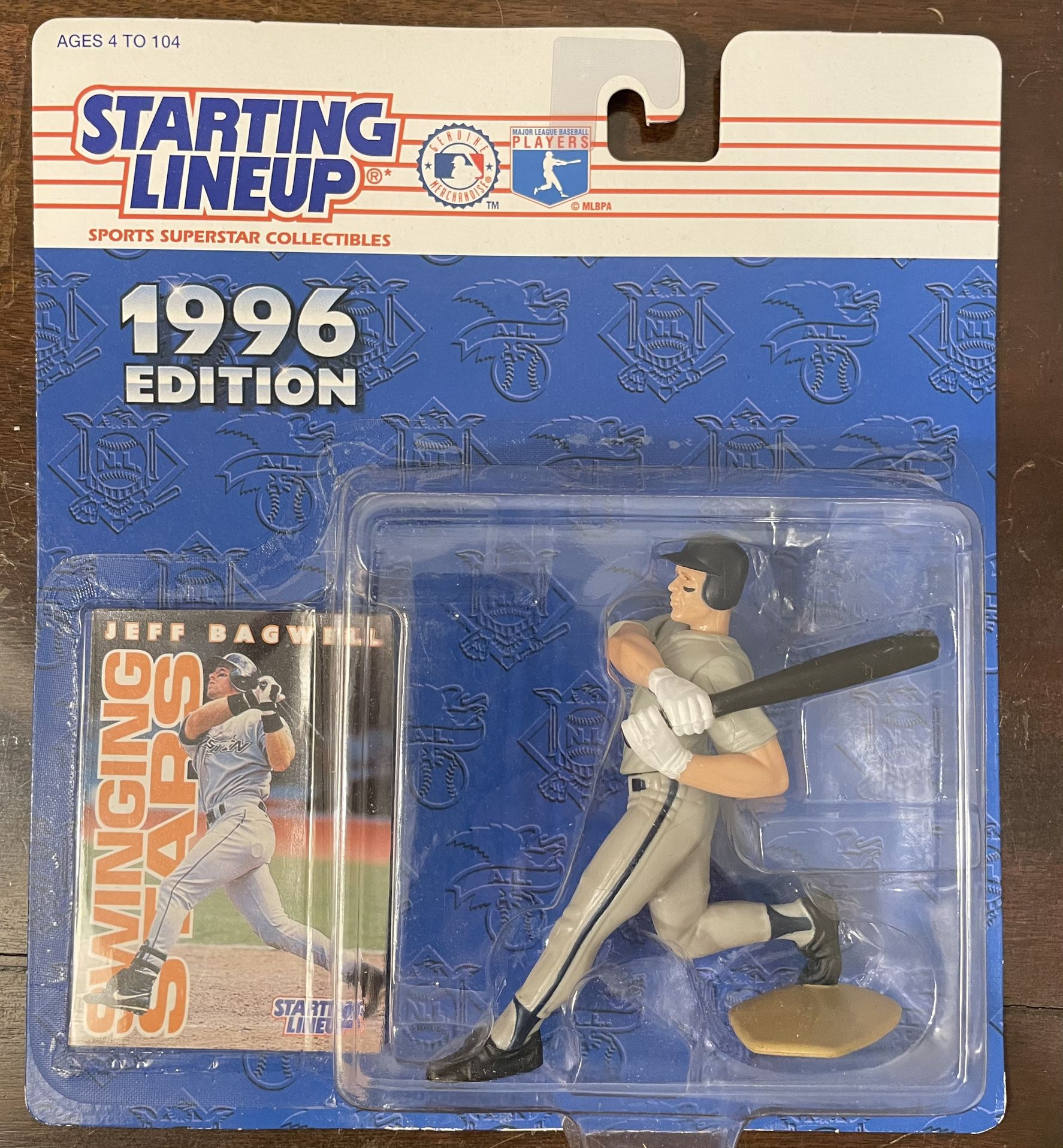 Vintage 1995 Jeff Bagwell Starting Line Up Action Figure- SEALED! Condition is "New" with some light wear on the card. Ships out ASAP! Thanks for look