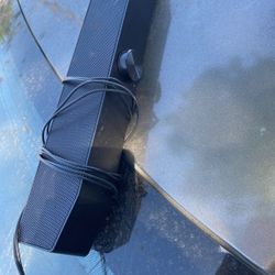tilted speaker and bt,it has lights in the bottom