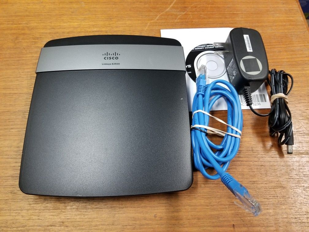 Fixed Price: Cisco Linksys - Home wireless router - Dual Band #5643