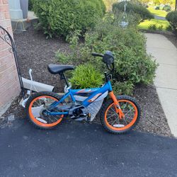 16" Dynacraft Hot Wheels, Boys BMX Bike,Kids Age 5-7 Years, Blue