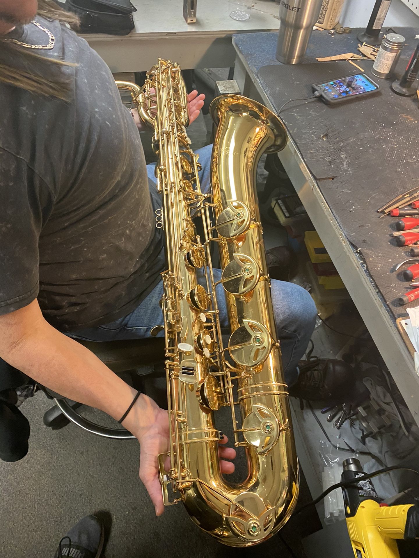 Buescher BU6 Baritone Saxophone for Sale in Orlando, FL OfferUp