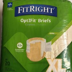 FitRight Fit Right OptiFit Briefs XL