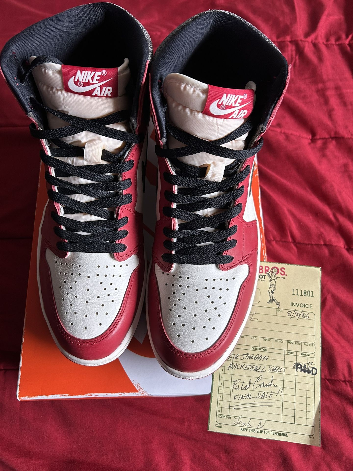 Jordan 1 Retro High OG Lost And Found Size 13