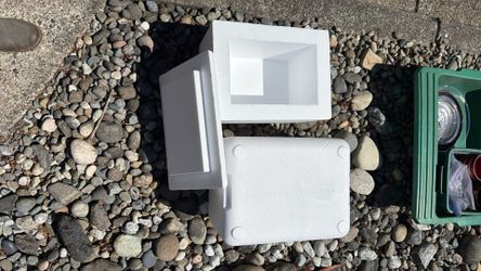 Free styrofoam coolers