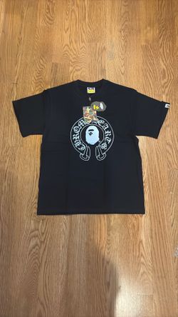Bape Chrome Heart T Shirt Black S 